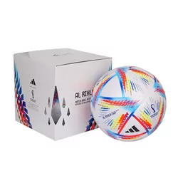 Piłka adidas Al Rihla 2022 LGE BOX H57782 - rozmiar piłek - 5 - Ceny i  opinie na Skapiec.pl