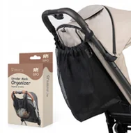 Akcesoria do wózków - Siatkowy uniwersalny organizer do wózka - miniaturka - grafika 1