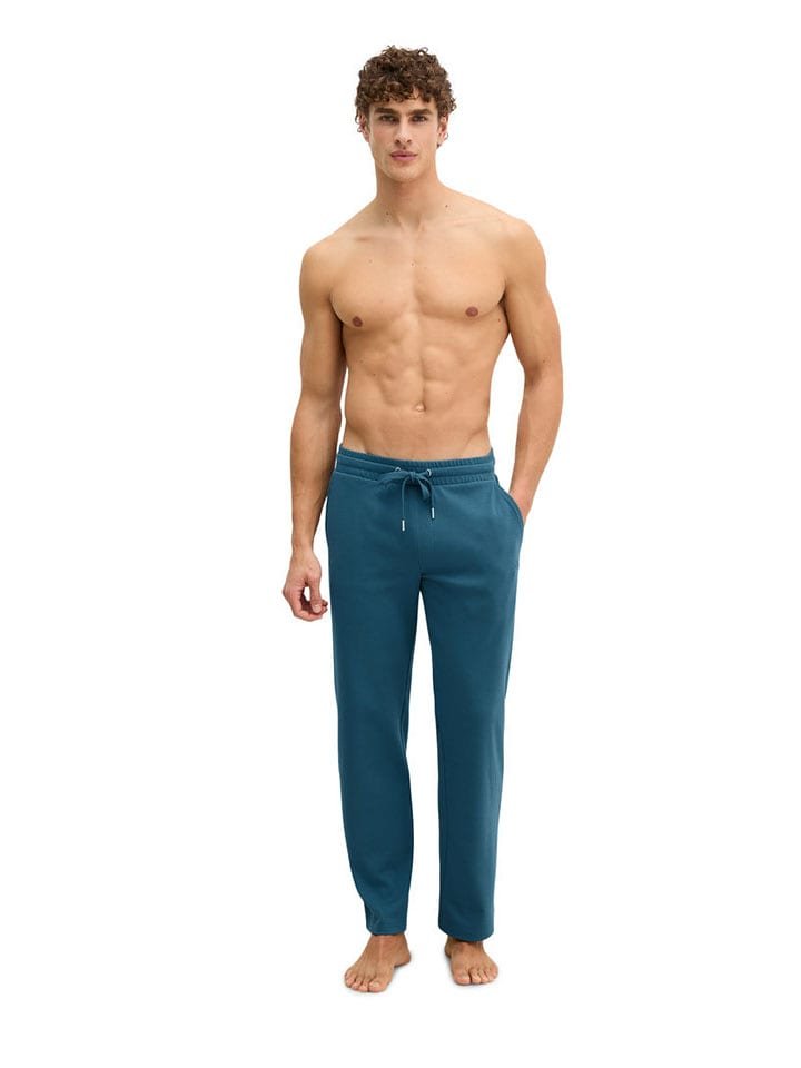 Marc O´Polo Bodywear Spodnie dresowe w kolorze niebieskim