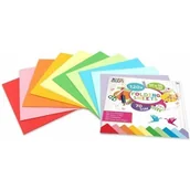 Szkolne artykuły papiernicze - Grafix Blok kolorowych kartek 15x15cm 120szt - artykuł papierniczy - miniaturka - grafika 1