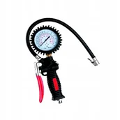 Akcesoria pneumatyczne - Pistolet Do Pompowania Kół Duży Manometr Pompka - miniaturka - grafika 1