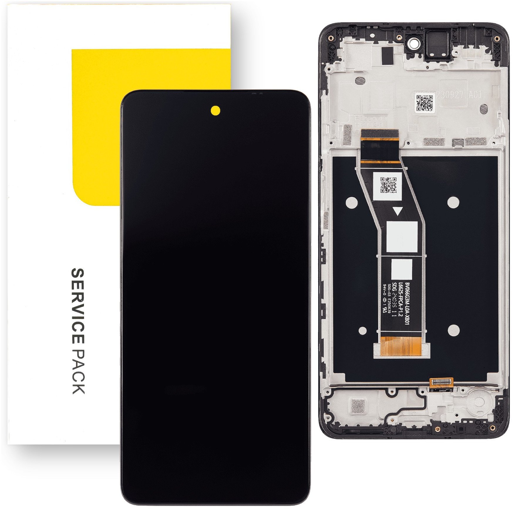 Wyświetlacz do Motorola Moto G24 LCD XT2423-1 Ramka Oryginał Mobilepart