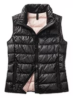 Kamizelki damskie - Blauer Damska kamizelka puchowa bez rękawów, 999 czarna, rozmiar X-Small, 999 czarny, XS - miniaturka - grafika 1