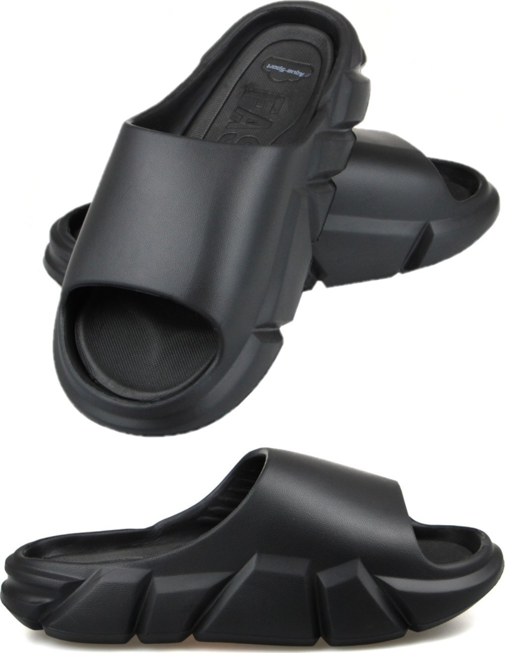 Aqua-Sport Klapki basenowe antypoślizgowe plaże pianka rozmiar 40-41