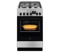 Kuchenki gazowo-elektryczne - Electrolux 500 LKK540222X - miniaturka - grafika 1