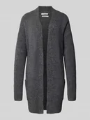 Swetry damskie - Kardigan o kroju regular fit z mieszanki żywej wełny - miniaturka - grafika 1