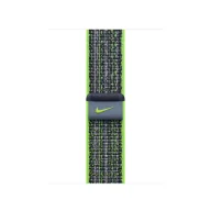 Akcesoria do smartwatchy - ORYGINALNA OPASKA APPLE NIKE SPORT LOOP 44/45/46/49MM BRIGHT GREEN/BLUE SIZE UNIWERSALNY ORYGINALNA PLOMBA - miniaturka - grafika 1