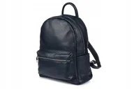 Torebki damskie - Włoski Plecak Skórzany A4 damski miękka SKÓRA duży - miniaturka - grafika 1