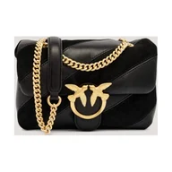 Torebki damskie - Pinko Skórzana torebka na ramię LOVE PUFF MINI CL - miniaturka - grafika 1