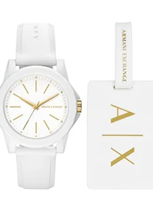 Zegarek Armani Exchange Zegarek AX7126 LADY BANKS - - Zegarki damskie - miniaturka - grafika 2