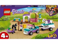 Klocki - LEGO Friends Szkółka jeździecka i przyczepa dla konia 41441 - miniaturka - grafika 1