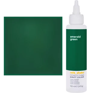Milk Shake, Direct Toner, Odżywka koloryzująca do włosów Szmaragdowa zieleń, 100 ml - Farby do włosów i szampony koloryzujące - miniaturka - grafika 1