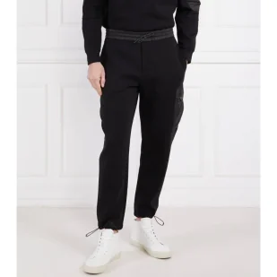 Emporio Armani Spodnie dresowe | Regular Fit - Dresy męskie - miniaturka - grafika 1