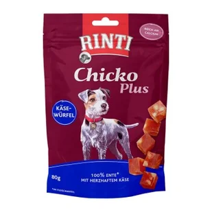 RINTI Chicko Plus Kostki Serowe, z Kaczką i Serem 12x80 g - Przysmaki dla psów - miniaturka - grafika 1