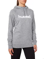 Bluzy damskie - hummel Damska bluza z kapturem GO Cotton Logo - miniaturka - grafika 1