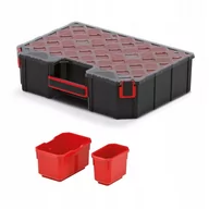 Wózki magazynowe - Skrzynka organizer walizka TAGER KTGC 403010B - miniaturka - grafika 1
