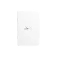 Zeszyty szkolne - Zeszyt Rhodia A7, kratka, biały - miniaturka - grafika 1