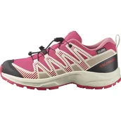 Buty dla chłopców - Salomon XA Pro V8 wodoodporne buty trekkingowe, różowe, 30 EU, Różowy kolor, 30 EU - miniaturka - grafika 1