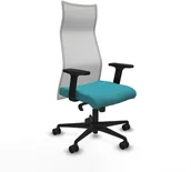 Fotele i krzesła biurowe - Krzesło Biurowe Piqueras y Crespo B2D036N Turkusowy - miniaturka - grafika 1
