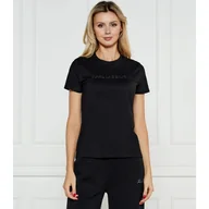 Koszulki i topy damskie - Karl Lagerfeld T-shirt COMMERCIAL LOGO Regular Fit - miniaturka - grafika 1