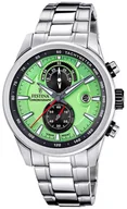 Zegarki męskie - Zegarek Festina F20694-3 Timeless Chronograph - miniaturka - grafika 1