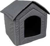 Budy dla psów - Światlegowisk Legowisko buda szary len R.4 - miniaturka - grafika 1