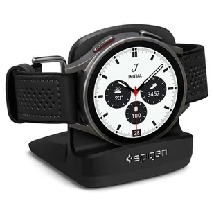 Podstawka SPIGEN S353 Night Stand do Samsung Galaxy Watch 5/5 Pro Czarny - Akcesoria do pulsometrów i zegarków sportowych - miniaturka - grafika 1