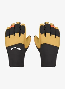 Rękawiczki z membraną Salewa Ortles TirolWool Gloves - blk out - Rękawiczki - miniaturka - grafika 1