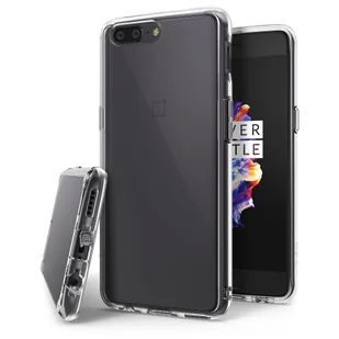 RINGKE Fusion etui OnePlus 5 BEZBARWNY NA TYŁ TWORZYWO SZTUCZNE 32447 - Etui i futerały do telefonów - miniaturka - grafika 1