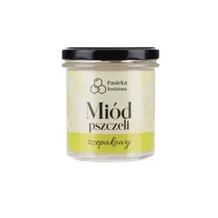 Miód pszczeli rzepakowy 410g - Miód - miniaturka - grafika 1