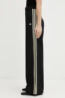 Spodnie damskie - adidas Originals spodnie Manager Pants damskie kolor czarny proste high waist KD2963 - miniaturka - grafika 1