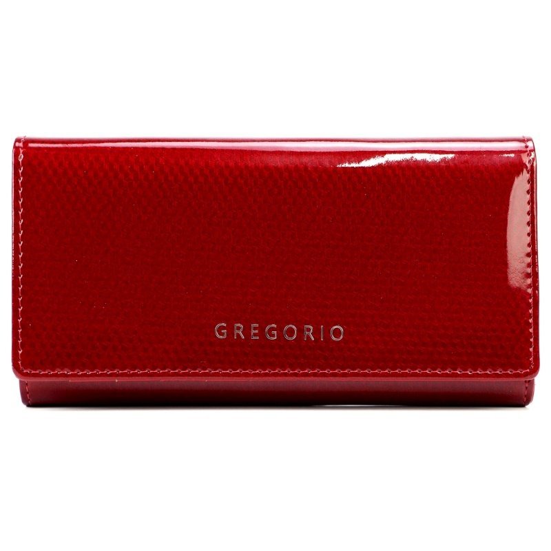 Gregorio DAR 50 CB-102 RED portfel damski skórzany czerwony