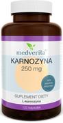 Suplementy naturalne - MEDVERITA Medverita Karnozyna 250 mg 120 k aminokwas MV192 - miniaturka - grafika 1