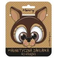 Zakładki do książek - Henry Zakładka magnetyczna. Pies - Henry - miniaturka - grafika 1