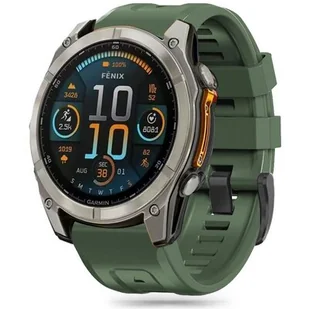 Pasek TECH-PROTECT Silicone do Garmin Fenix 5S/5S Plus/6S/6S Pro/7S/8 (43 mm) Zielony - Akcesoria do smartwatchy - miniaturka - grafika 1