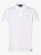 Koszulki męskie - Gant - Męska koszulka polo, biały - miniaturka - grafika 1