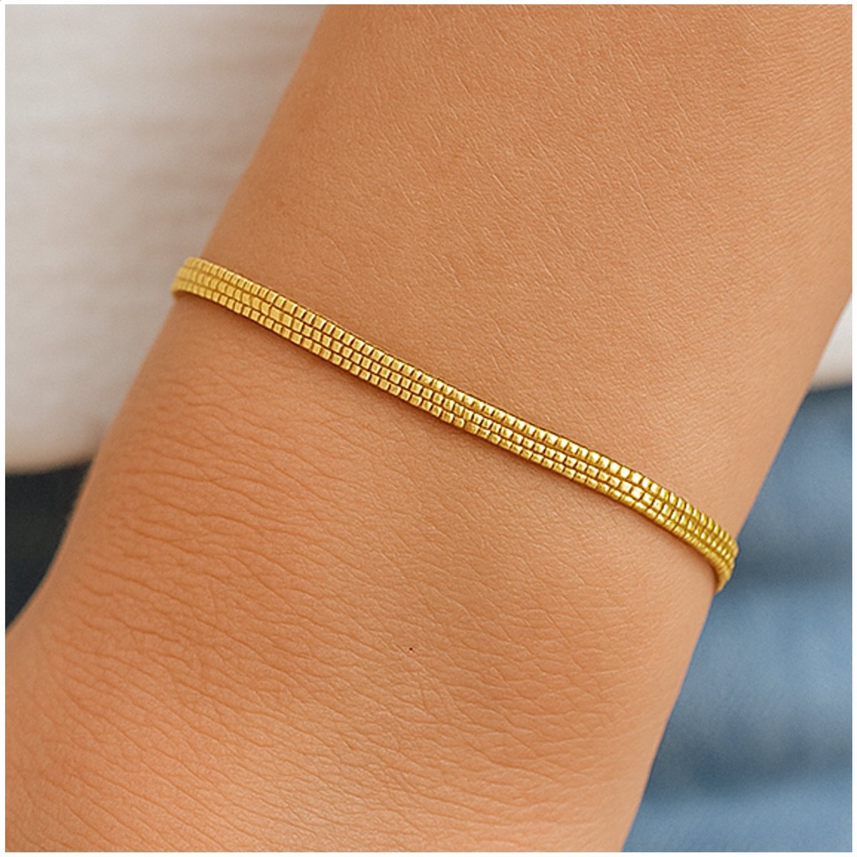 PIĘKNA BRANSOLETKA DAMSKA WENECJANA STAL CHIRURGICZNA, DLA NIEJ, REGULOWANA