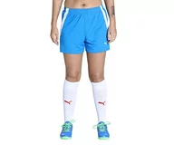 Spodenki damskie - PUMA PUMA Szorty damskie Teamliga Shorts W Electric Blue Lemonade-Puma White l 704936 - miniaturka - grafika 1