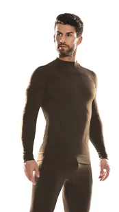 BRUBECK, Koszulka męska termoaktywna, Ranger Thermo, khaki, rozmiar XL - Bielizna sportowa męska - miniaturka - grafika 1