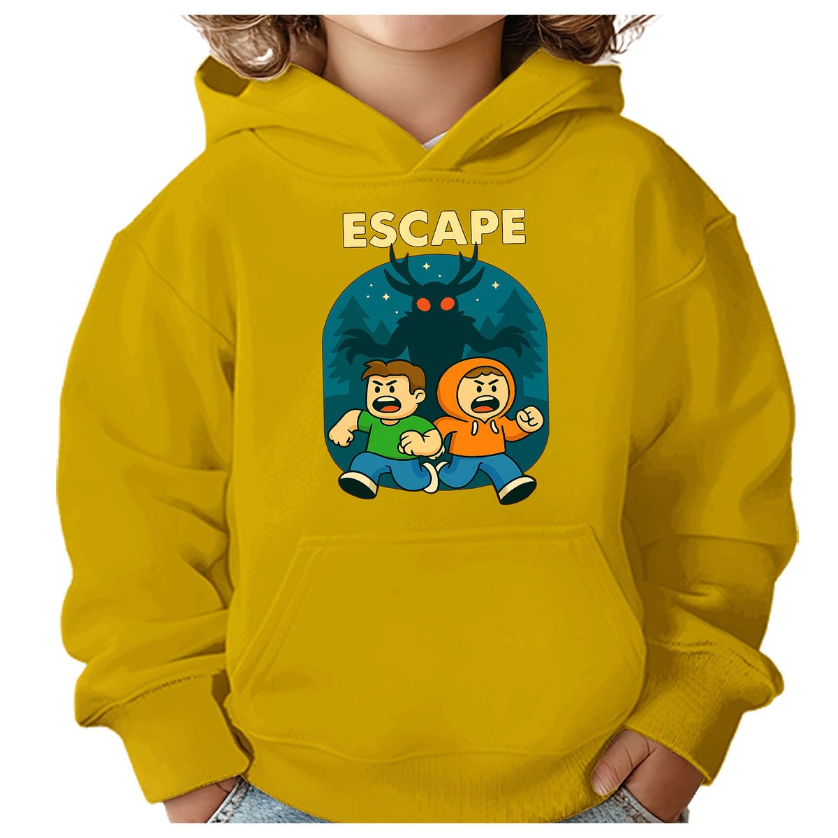 BLUZA DZIECIĘCA Z KAPTUREM 99 NOCY W LESIE ROBLOX 104 PREZENT