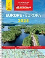 Pozostałe książki - Atlas Europe 2025 - Atlas Routier et Touristique (A4-Spirale) / Europa Toeristische Wegenatlas - miniaturka - grafika 1
