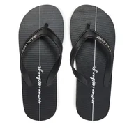 Klapki i japonki damskie - Japonki Armani Exchange XDQ010 XV700 N642 Czarny - miniaturka - grafika 1