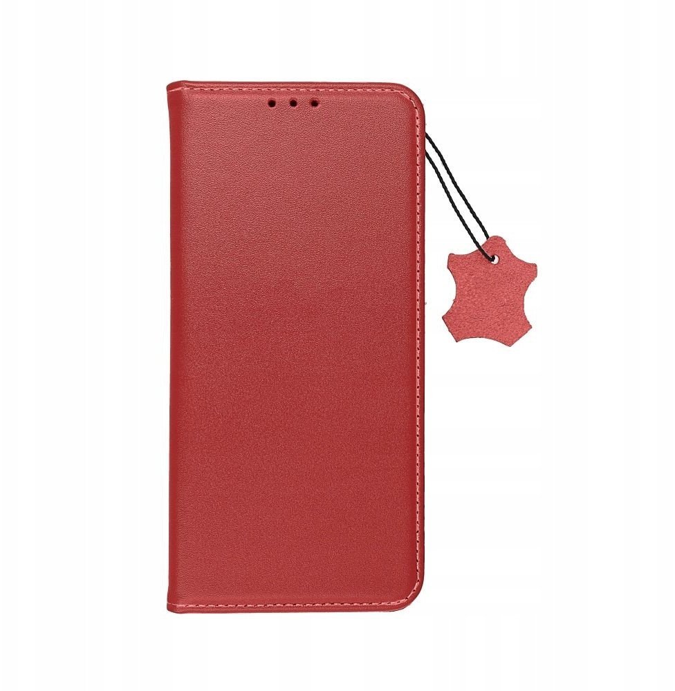 Kabura SMART PRO Book skórzana do SAMSUNG A36 5G bordowy