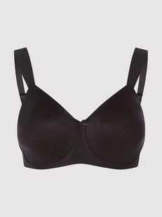 Biustonosz z fiszbinami i fakturowanym wzorem model ‘Essential Minimizer’ - Biustonosze - miniaturka - grafika 1