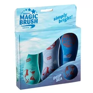 Szczotki dla konia - Zestaw 3 szczotek Magic Brush do czyszczenia konia - miniaturka - grafika 1