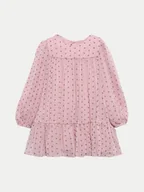 Sukienki i spódniczki dla dziewczynek - Abel & Lula Sukienka codzienna 5524 Różowy Regular Fit - miniaturka - grafika 1