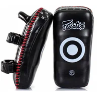Tarcze i łapy - Fairtex Tarcze Tajskie "PAO" KPLS2 "Superior" Zakrzywione Black/White/Red 2 Sztuki - miniaturka - grafika 1