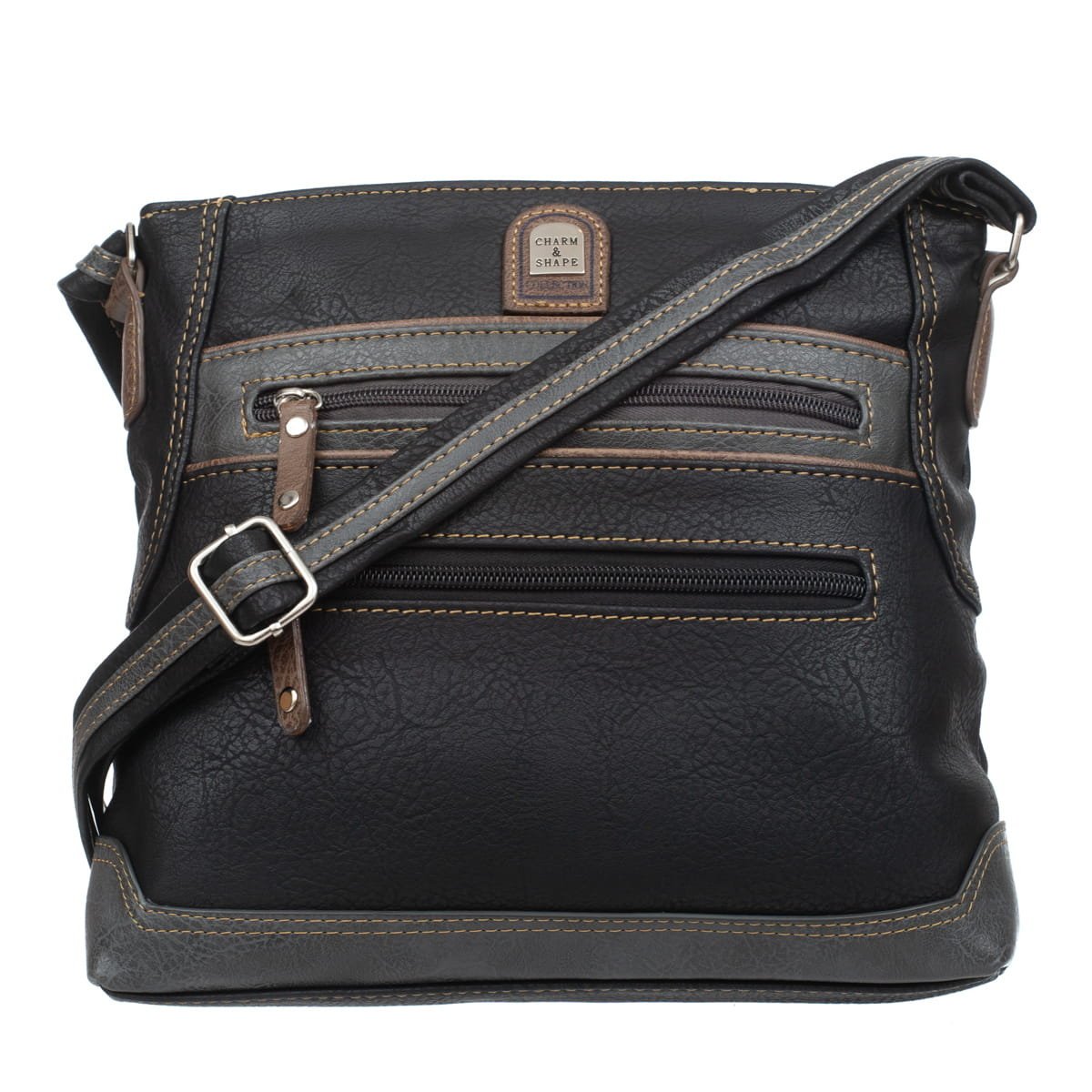 Średnia Torebka Damska Charm&Shape na ramię Czarna