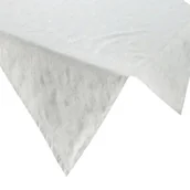 Obrusy i serwetki - Obrus świąteczny śnieżynki FLASH 85X85 szampański - miniaturka - grafika 1