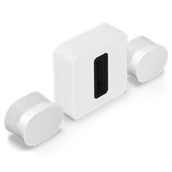 Soundbary - SONOS Sub 4 + 2x ERA 300 pełny zestaw kina domowego (komplet/biały) - miniaturka - grafika 1